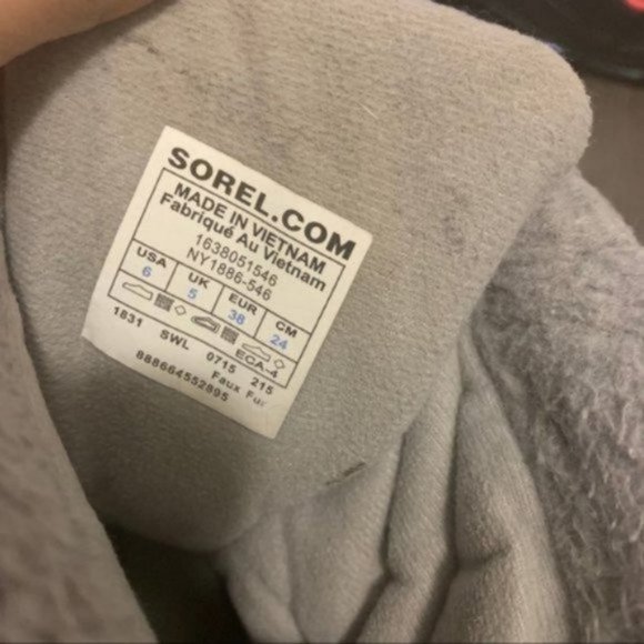 Sorel purple blue winter snow boots size 6 - Picture 7 of 11